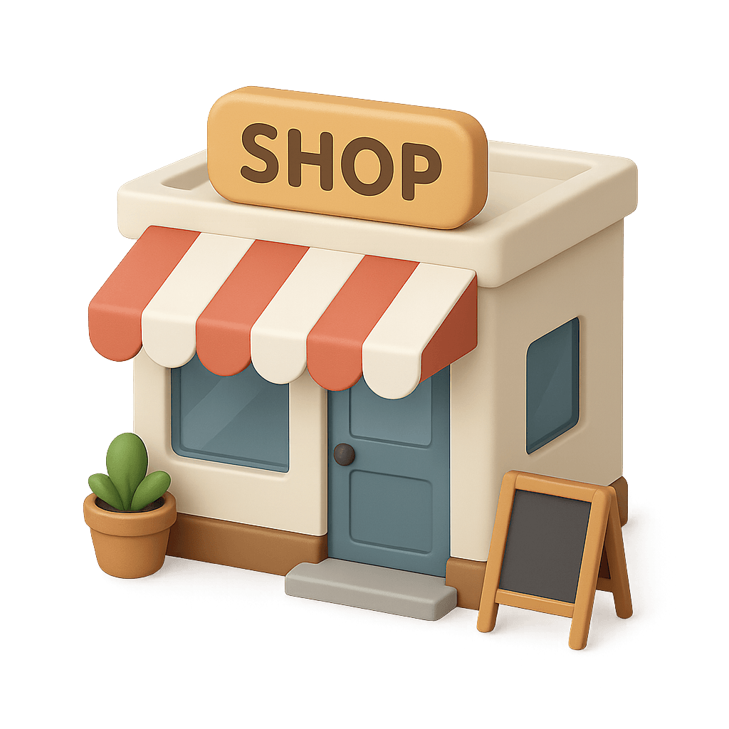 Your own branded shop